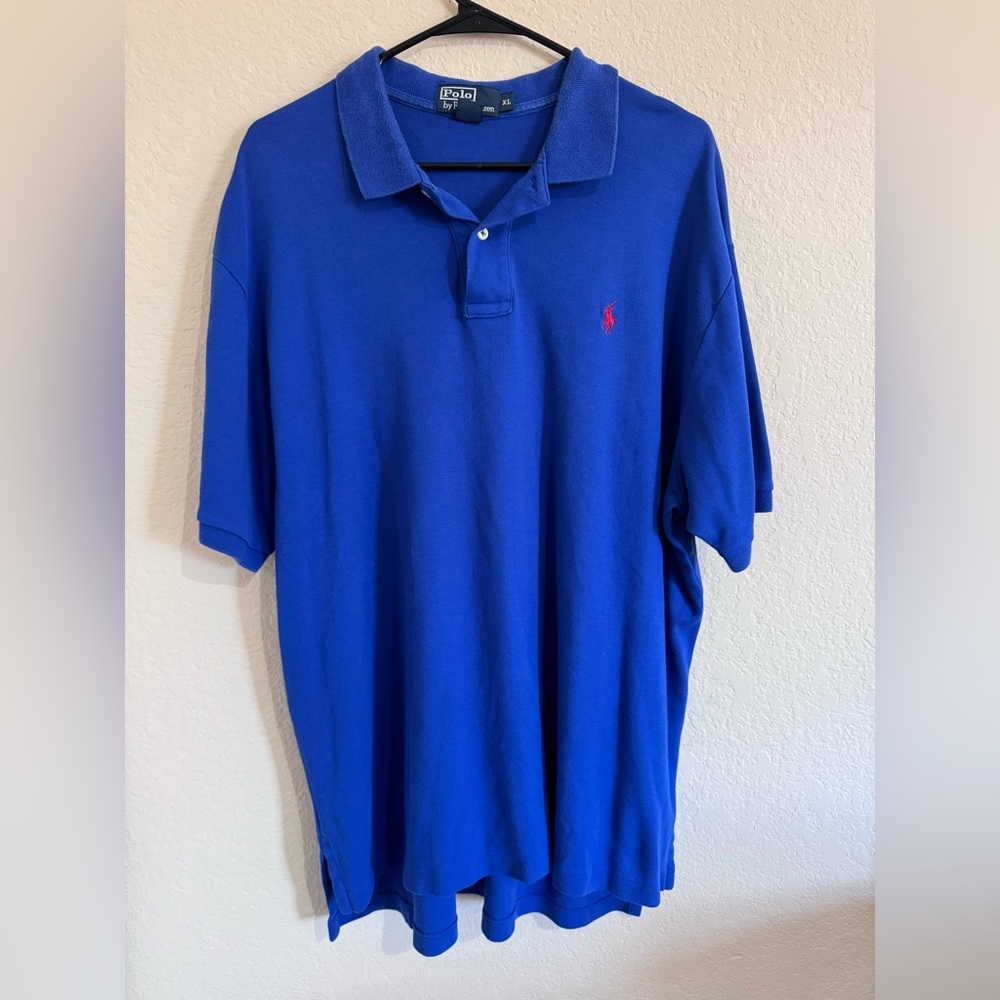 Polo by Ralph Lauren Men's Royal Blue Polo Shirt